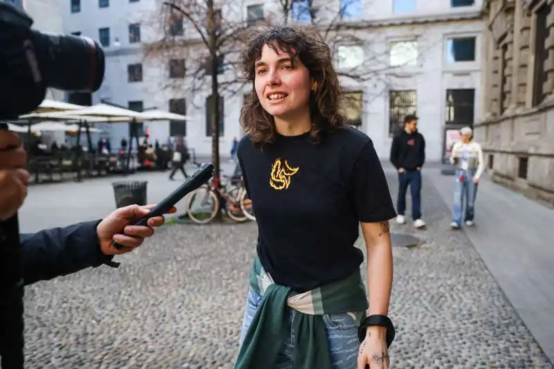 madame  alla manifestazione per le famiglie arcobaleno 