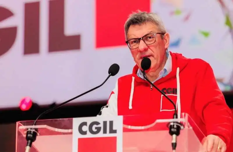 maurizio landini   cgil 