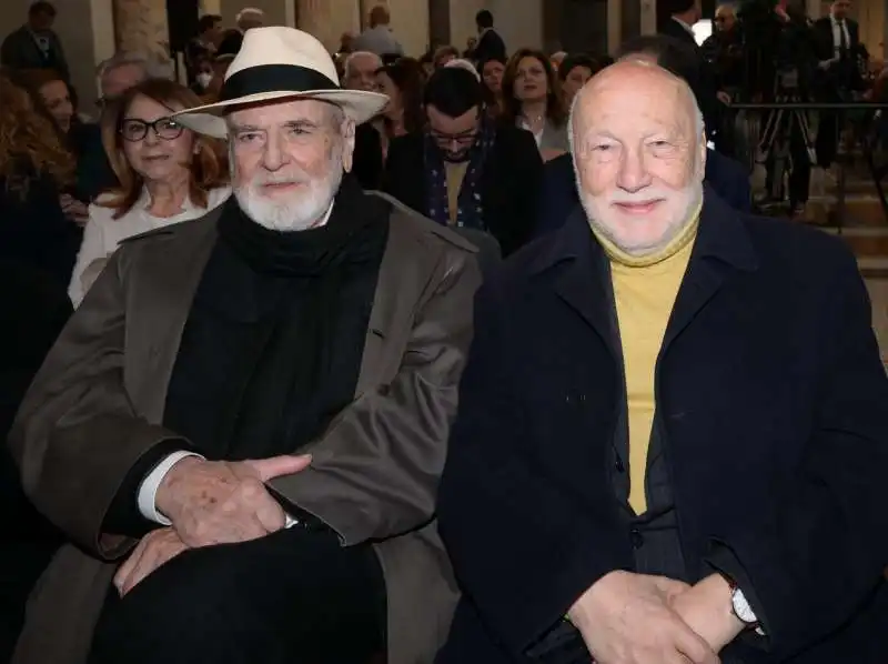 michelangelo pistoletto  domenico de masi  foto di bacco