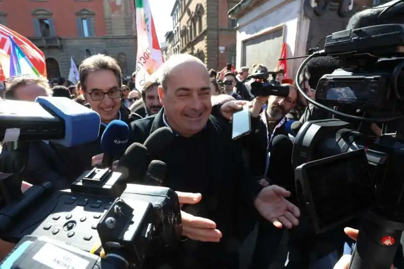 NICOLA ZINGARETTI A FIRENZE