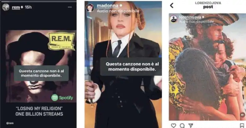 niente musica su instagram   3