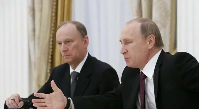 Nikolai Patrushev e vladimir putin