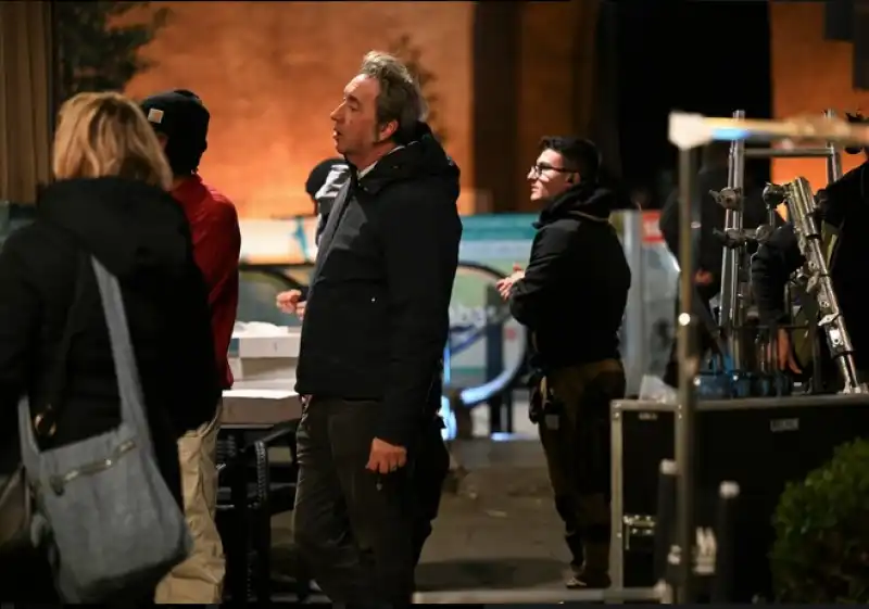 PAOLO SORRENTINO SET IN VIA VENETO