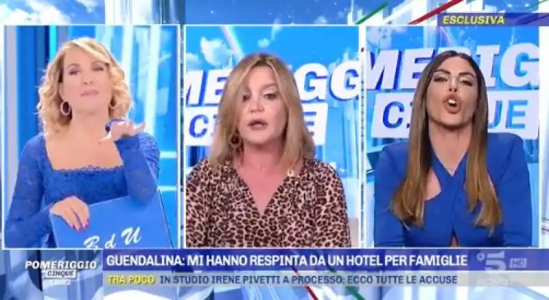 patrizia groppelli vs. guendalina tavassi a pomeriggio cinque 3