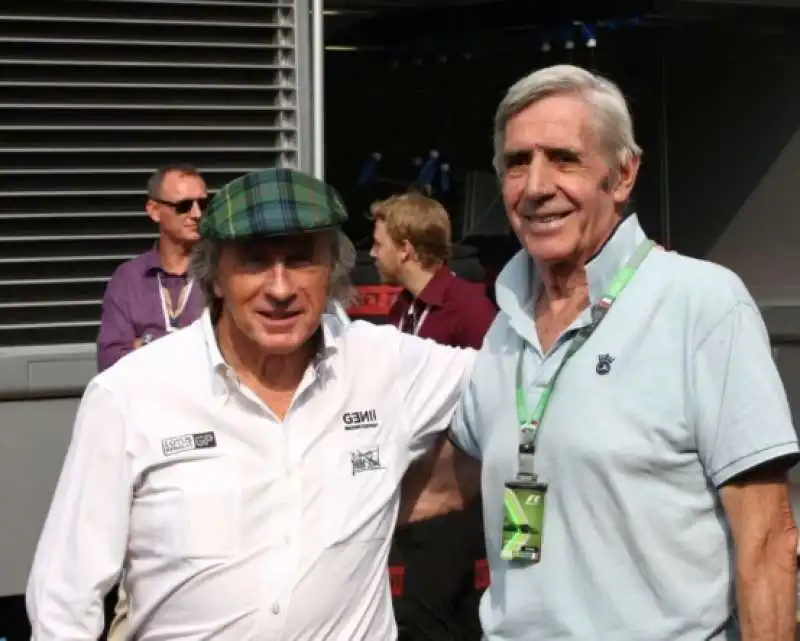 pier attilio trivulzio con jackie stewart 