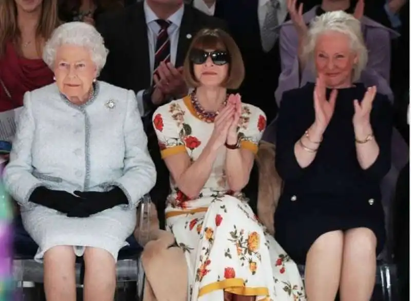 regina elisabetta anna wintour angela kelly