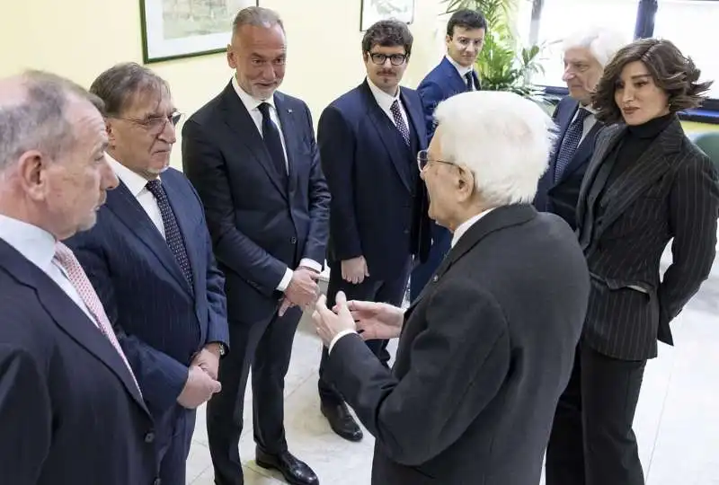 sergio mattarella enrico gherlone ignazio la russa ugo cappellacci paolo rotelli marco cerciello anna maria bernini universita vita salute san raffaele