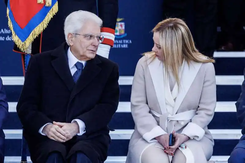 sergio mattarella giorgia meloni   centenario aeronautica militare    