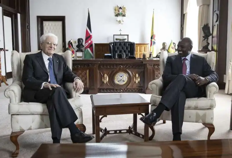 sergio mattarella william ruto    kenya  