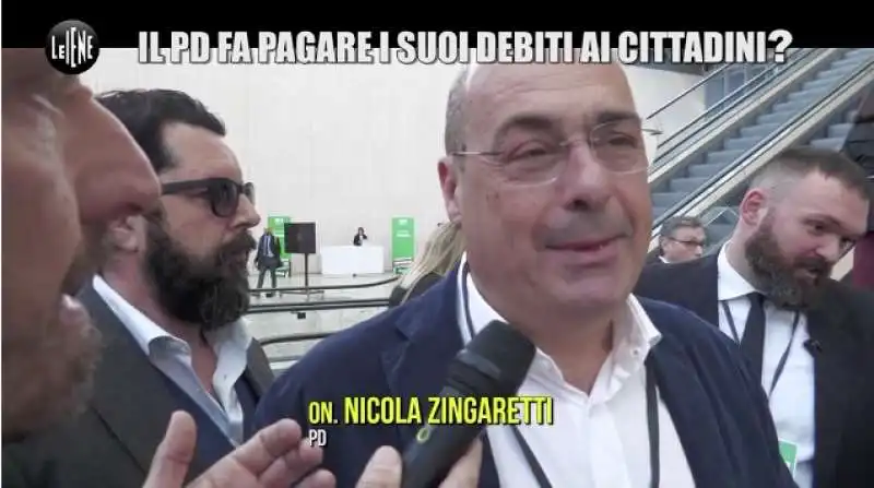 SERVIZIO DE LE IENE SUL CIRCOLO DEL PD DI TORPIGNATTARA MOROSO 