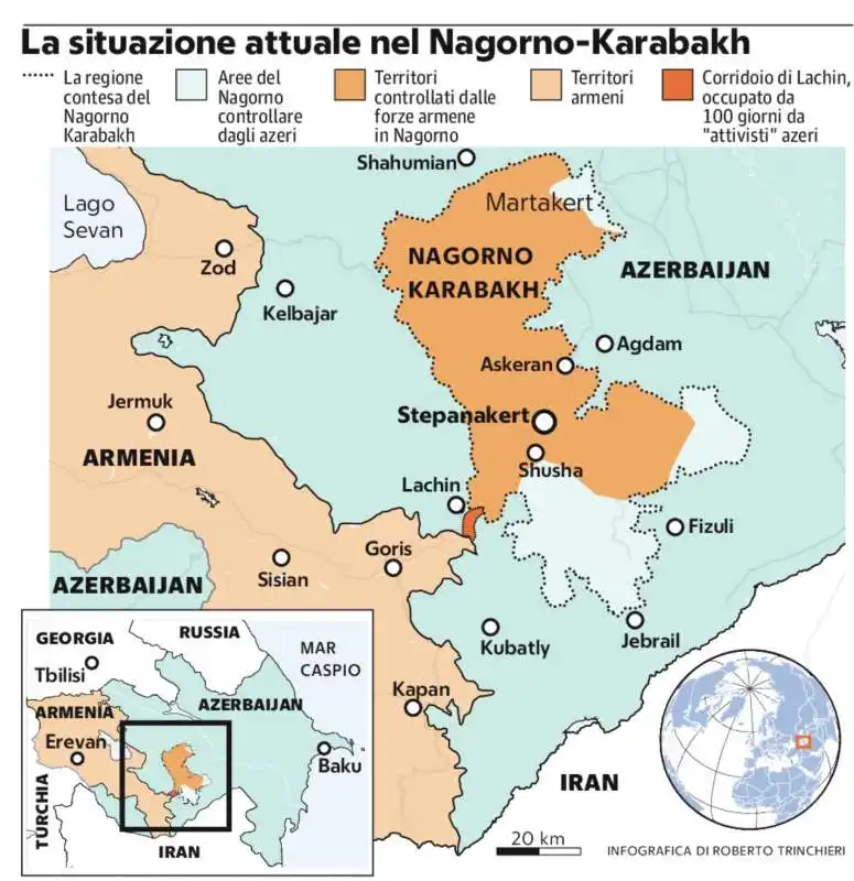 SITUAZIONE NEL NAGORNO KARABAKH