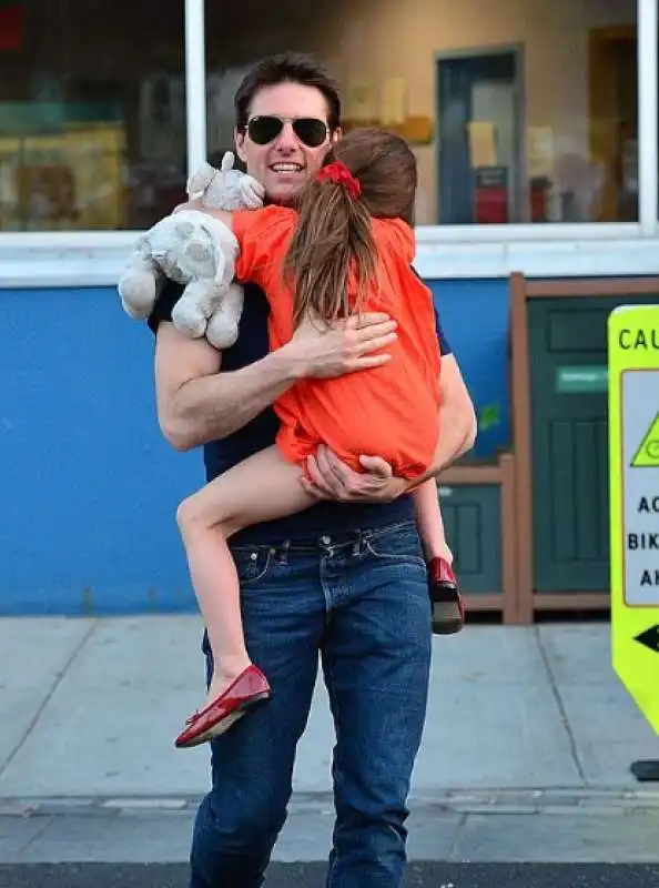 tom cruise e la figlia suri