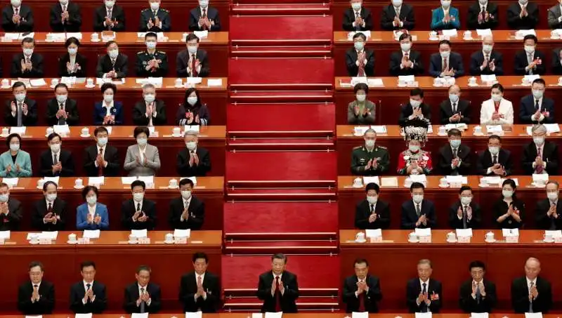 xi jinping - assemblea nazionale del popolo a pechino 