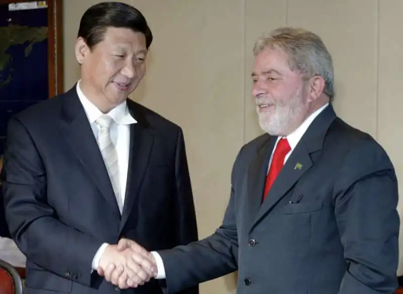 XI JINPING LUIZ INACIO LULA DA SILVA 