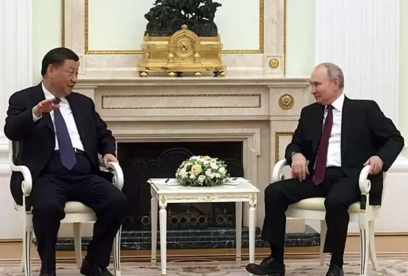 XI JINPING VLADIMIR PUTIN 