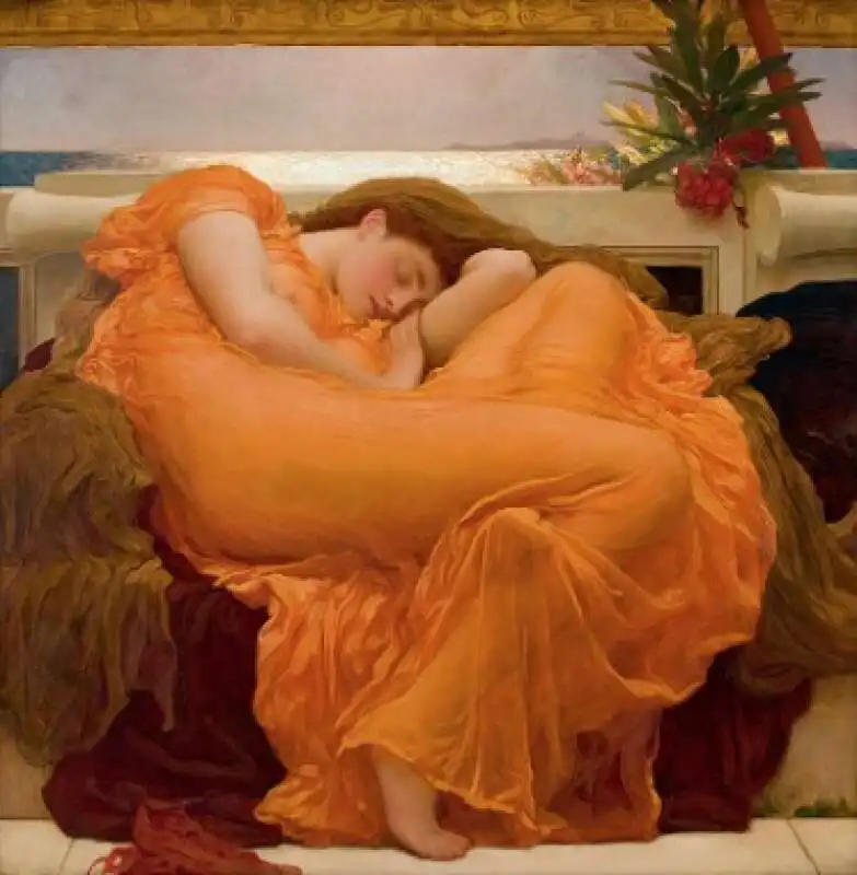 avvampante giugno di sir frederic leighton 