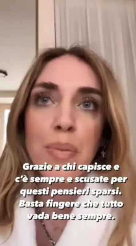 chiara ferragni piange sui social 11