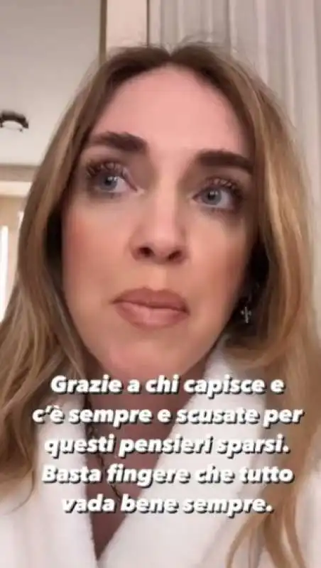 chiara ferragni piange sui social 14