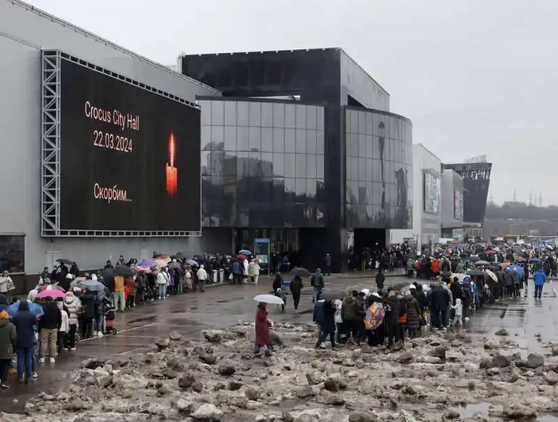 COMMEMORAZIONE DELLA STRAGE ALLA CROCUS CITY HALL 