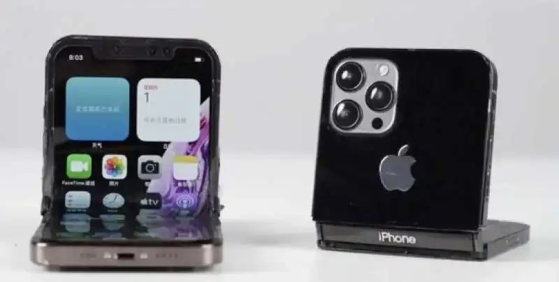 concept iphone pieghevole  