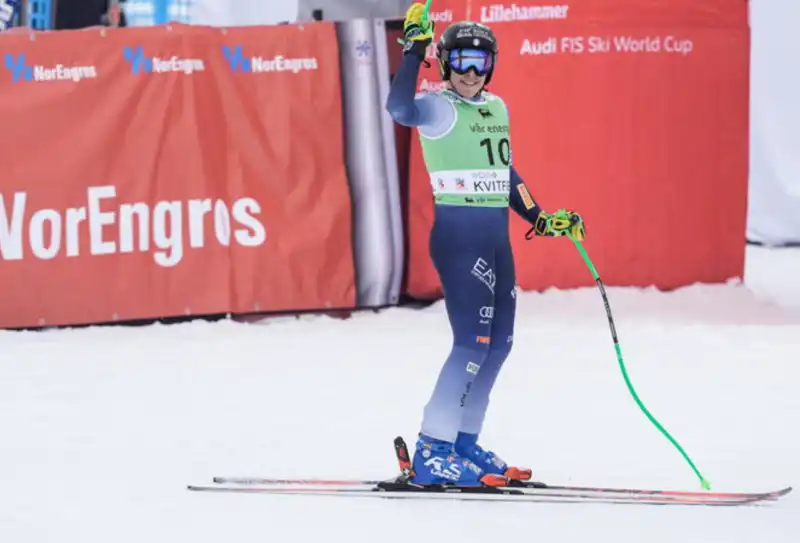 federica brignone - superg di kvitfjell