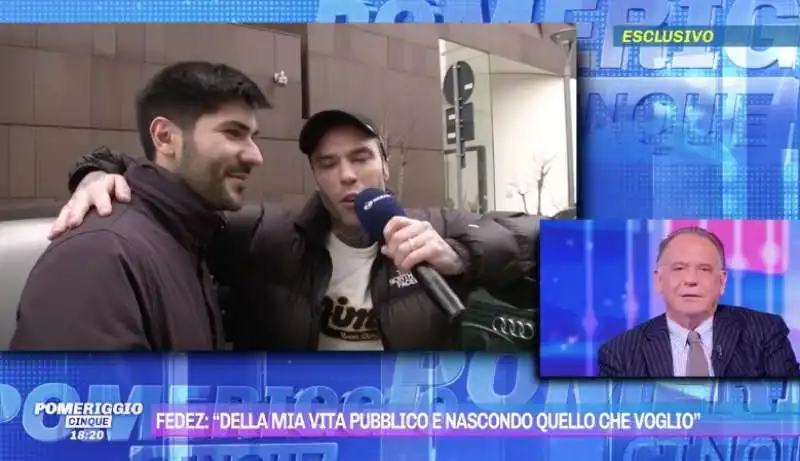 fedez a pomeriggio 5 7