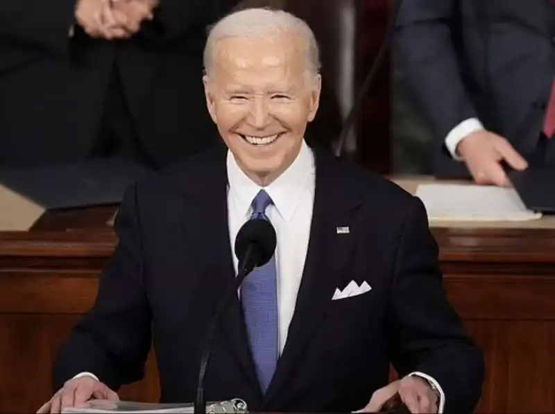 joe biden   discorso sullo stato dell unione 2024 