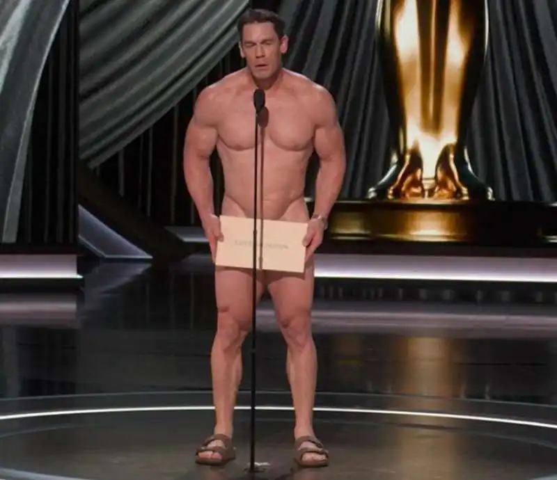 john cena nudo agli oscar. 1