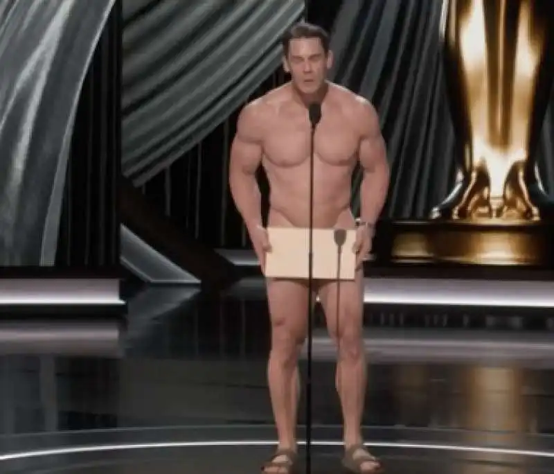 john cena nudo agli oscar. 4