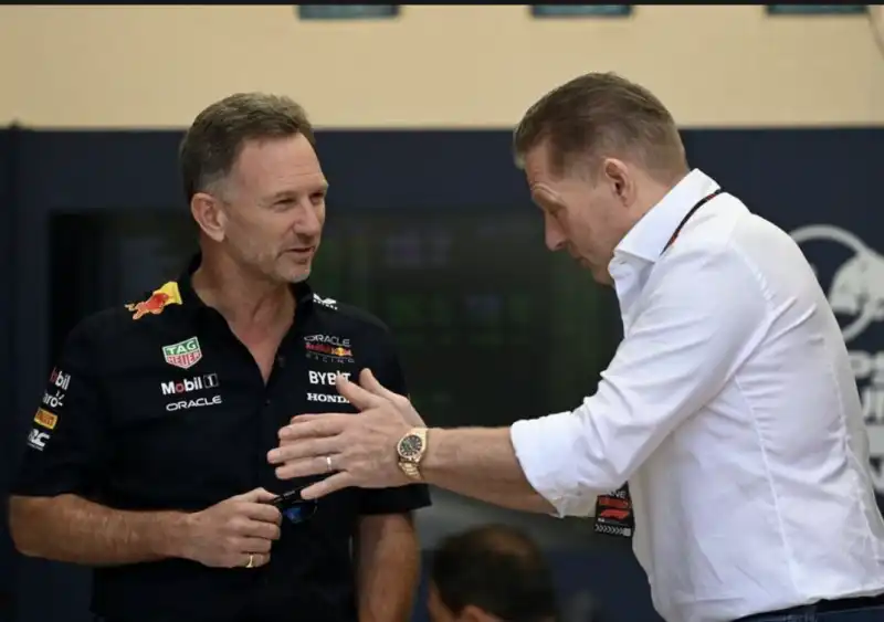 Jos Verstappen Christian Horner 