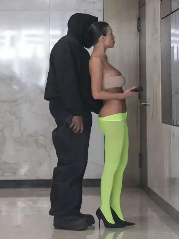 Kanye West e Bianca Censori 