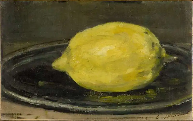 le citron di edouard manet   villa medici