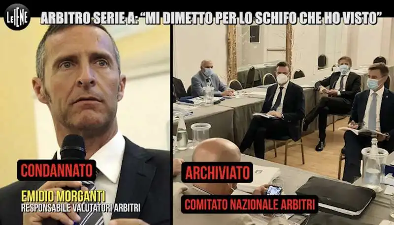 le iene   inchiesta sugli arbitri   archiviazione 