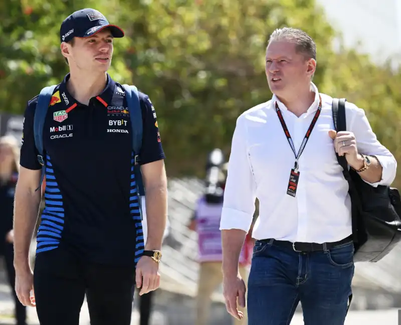 Max e Jos Verstappen 

