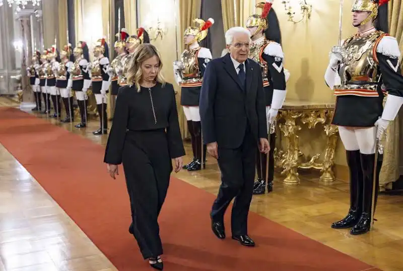 MELONI MATTARELLA