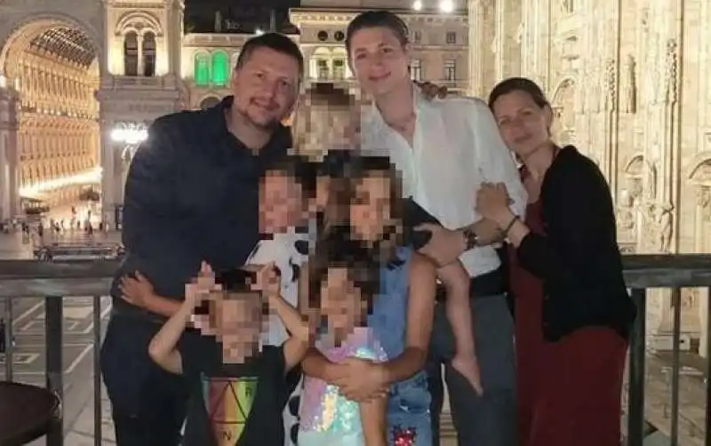 michele malenotti e la famiglia