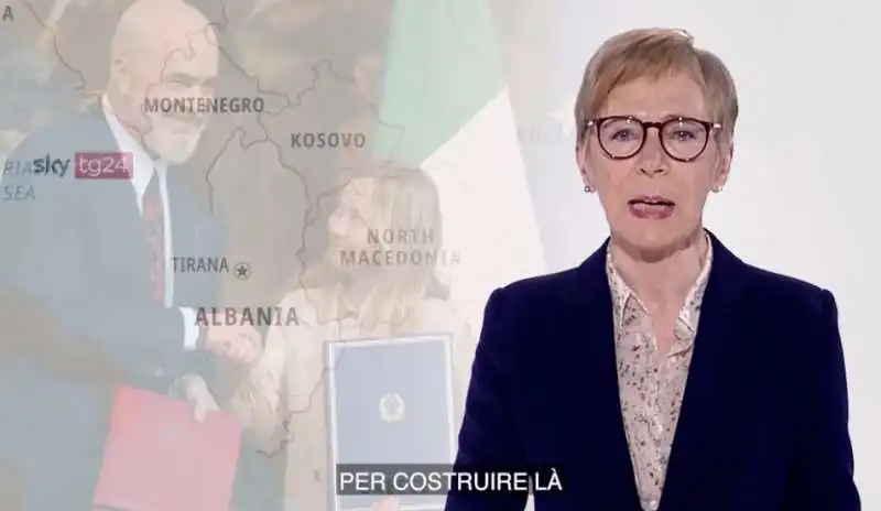 milena gabanelli - accordo italia albania su migranti - dataroom