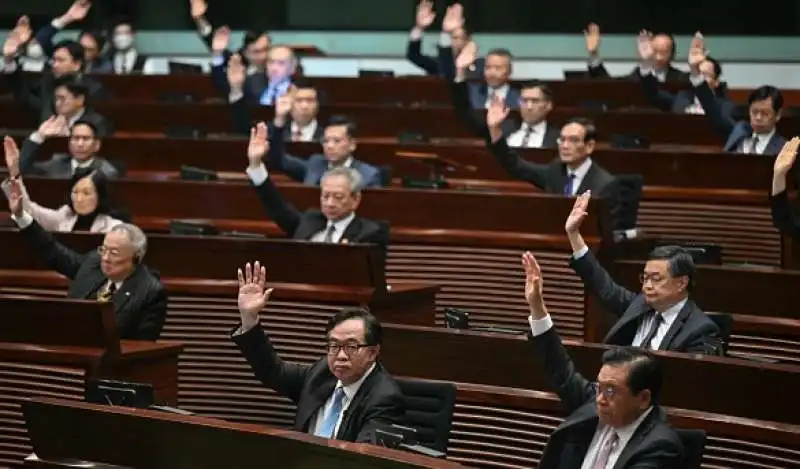 NUOVA LEGGE SULLA SICUREZZA APPROVATA DAL PARLAMENTO DI HONG KONG