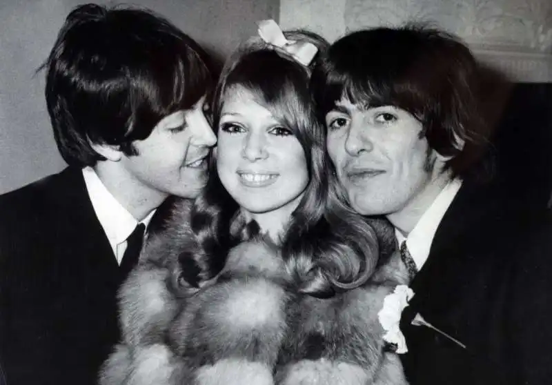 paul mccartmey pattie boyd george harrison