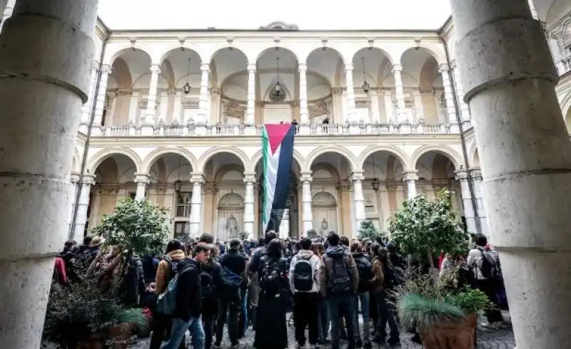 proteste all universita di torino 1