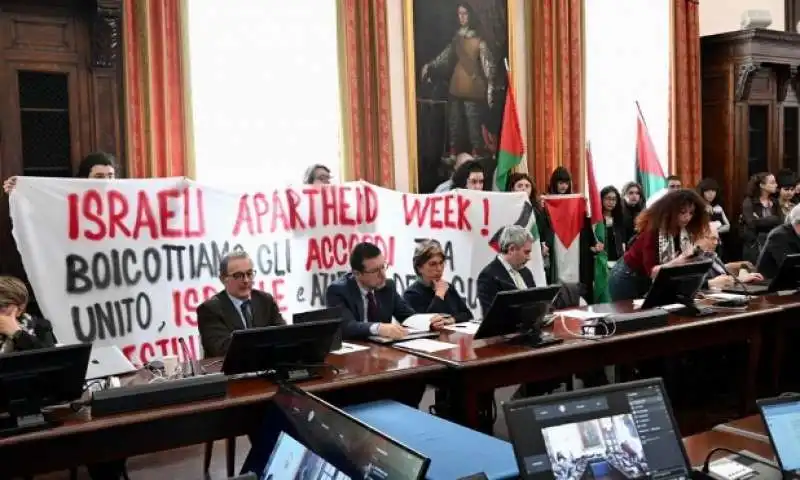 proteste all universita di torino 3