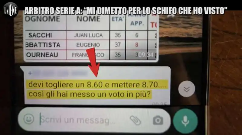 servizio delle iene sugli arbitri   7