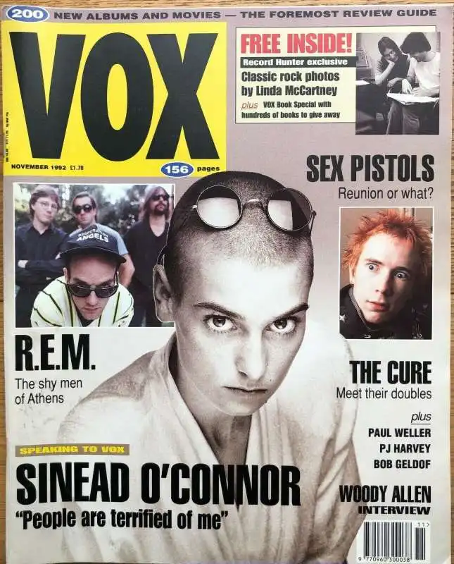 sinead o connor 1992