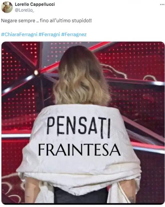 tweet chiara ferragni 2