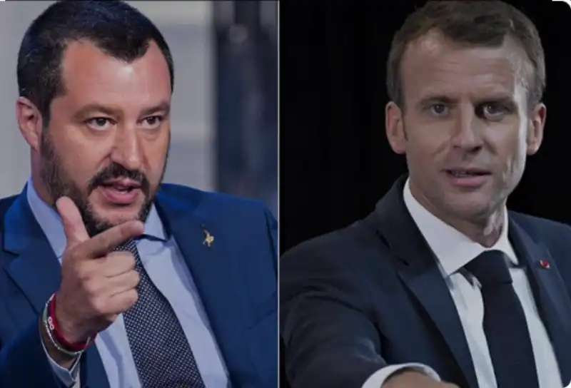 salvini macron