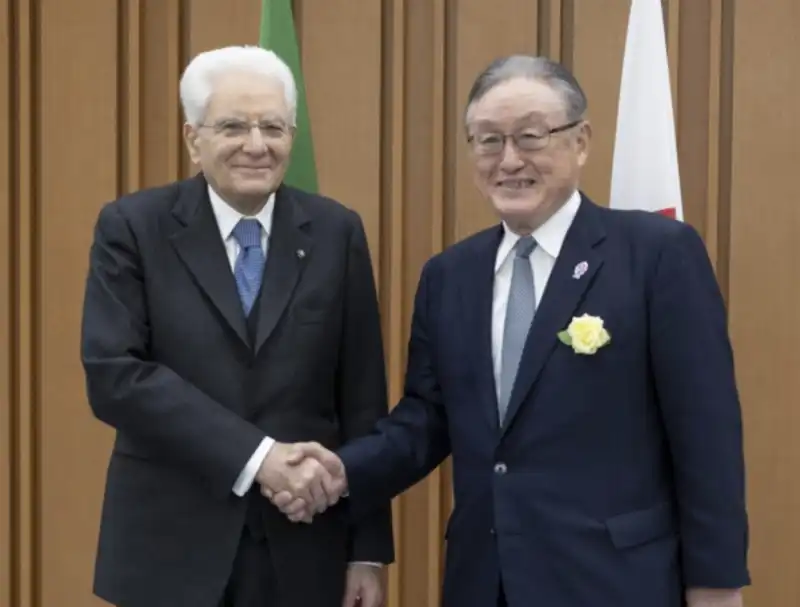 sergio mattarella in giappone   2