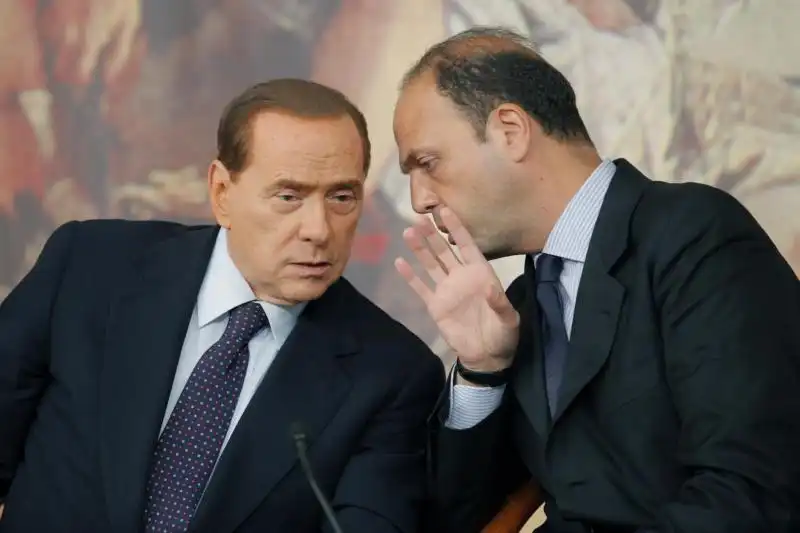 alfano berlusconi 