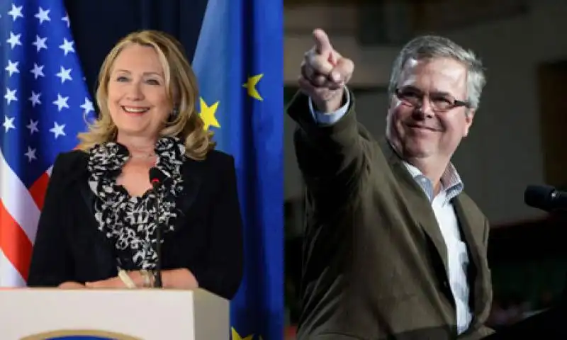 jeb bush hillary clinton 