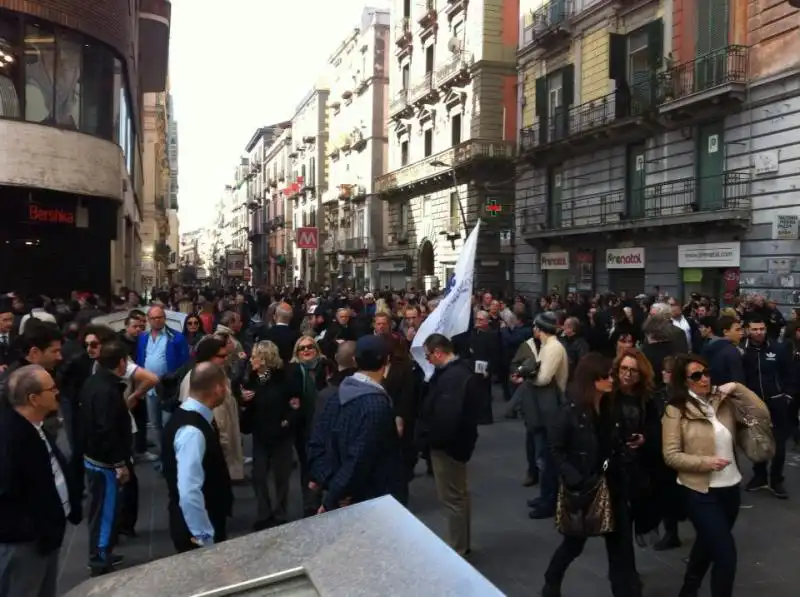 CORTEO CONTRO DE MAGISTRIS 