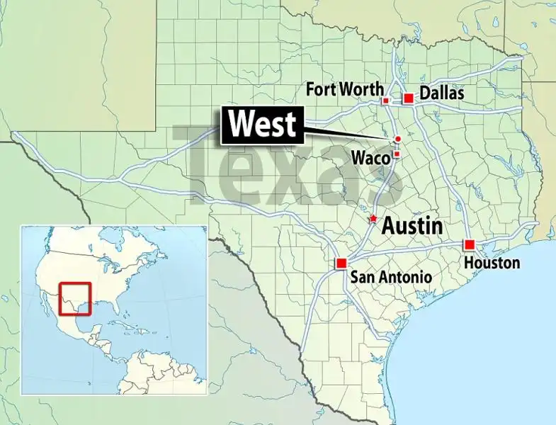 ESPLOSIONE FABBRICA FERTILIZZANTI A WEST IN TEXAS 